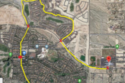 2023 Verraro High School-Parade-Route-Map