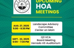 Upcoming Verrado HOA Meetings